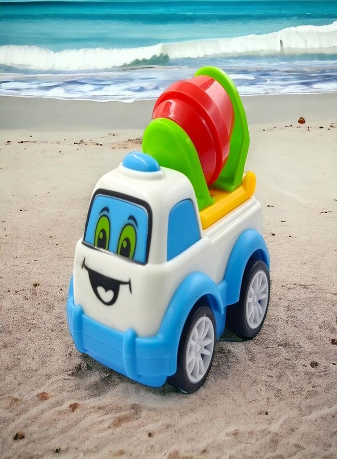 بلس بوينت سيارات ألعاب الأطفال من بلس بوينت للأولاد بعمر سنة واحدة | مجموعة سيارات دفع وسحب للخلف، لعبة للأطفال الصغار، هدية عيد ميلاد للأولاد والبنات من عمر سنة إلى ثلاث سنوات (5 قطع)، متعددة الألوان - Image 3